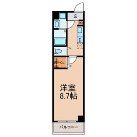 仮称）中央区松波４丁目計画の物件間取画像